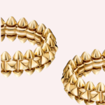 Pre-Owned Cartier Clash de Cartier Small Hoop Earrings in 18K Yellow Gold - Image 4
