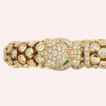 Pre-Owned Cartier Panthère de Cartier Bracelet, Full Pavé, Yellow Gold - Image 3