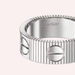 Pre-Owned Cartier LOVE Unlimited Ring in 18K White Gold - Image 3