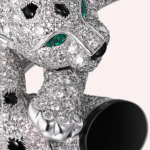 Pre-Owned Cartier Panthère de Cartier Bracelet, Full Pavé, White Gold - Image 3