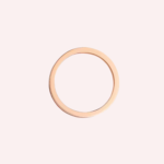 Pre-Owned Cartier LOVE Small Model Ring with 1 Diamond in 18K Rose Gold - Image 3