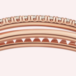 Pre-Owned Étincelle de Cartier Half-Pavé Diamond Bracelet in 18K Rose Gold - Image 2