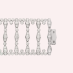 Pre-Owned Cartier Pluie Diamond Bracelet in 18K White Gold - Image 3