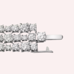 Pre-Owned Cartier Lignes Essentielles Diamond Bracelet in 18K White Gold - Image 2
