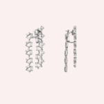 Pre-Owned Cartier Réflection de Cartier Diamond Earrings in 18K White Gold - Image 3