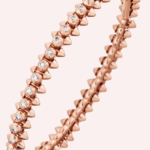 Pre-Owned Cartier Clash de Cartier Medium Diamond Bracelet in 18K Rose Gold - Image 2