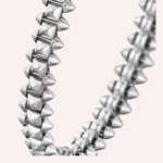 Pre-Owned Cartier Clash de Cartier Medium Bracelet in Rhodiumized 18K White Gold - Image 2