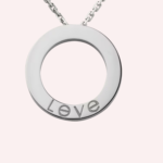 Pre-Owned Cartier LOVE Diamond Pendant with 3 Diamonds in 18K White Gold - Image 4