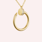 Pre-Owned Cartier Juste un Clou Diamond Pendant in 18K Yellow Gold - Image 2