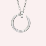Pre-Owned Cartier Juste un Clou Long Necklace, Multiwear, Extra-Large Model, 18K White Gold - Image 3