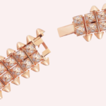 Pre-Owned Clash de Cartier Double Row Paved Necklace, Flexible Small Model, 18K Rose Gold - Image 2