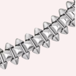 Pre-Owned Clash de Cartier Necklace, Flexible Medium Model, Rhodiumized White Gold - Image 3