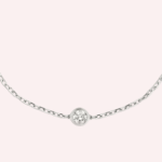 Pre-Owned Cartier d’Amour Small Diamond Bracelet in 18K White Gold - Image 2