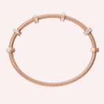 Pre-Owned Cartier Écrou de Cartier Diamond Bracelet in 18K Rose Gold - Image 3