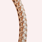 Pre-Owned Lignes Essentielles Necklace, Brilliant-Cut Diamonds, 18K Rose Gold - Image 2