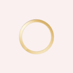 Pre-Owned Cartier C de Cartier Wedding Band in 18K Yellow Gold with Diamond – 3 mm - Image 2