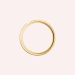 Pre-Owned Cartier C de Cartier Wedding Band in 18K Yellow Gold – 5 mm - Image 2