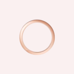 Pre-Owned Cartier C de Cartier Wedding Band in 18K Rose Gold with Diamond – 5 mm - Image 2