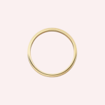 Pre-Owned Cartier d'Amour Pavé Wedding Ring in 18K Yellow Gold with Diamonds – 2.3 mm - Image 3