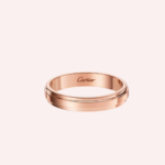 Pre-Owned Cartier d'Amour Wedding Band in 18K Rose Gold – 3.5 mm - Image 3