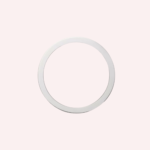 Pre-Owned Cartier Vendôme Louis Cartier Wedding Band in 18K White Gold – 4.8 mm - Image 2