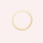 Pre-Owned Cartier Vendôme Louis Cartier Pavé Wedding Band in 18K Gold with Diamonds – 3.5 mm - Image 2
