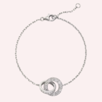 Pre-Owned Cartier LOVE Bracelet, Pavé Diamonds, White Gold - Image 3