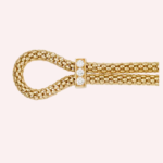 Pre-Owned Cartier Panthère de Cartier Bracelet on Chain, Diamonds, Yellow Gold - Image 3