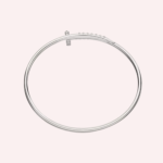 Pre-Owned Cartier Juste un Clou Bracelet, Small Model, Reverse-Set Diamonds, White Gold - Image 4