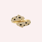 A Pre-Owned Panthère de Cartier semi-pavé ring