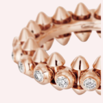 Pre-Owned Clash de Cartier Medium Model Pavé Diamond Ring