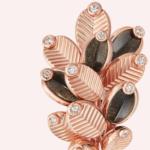 Pre-Owned Grain de Café de Cartier Obsidian Half-Pavé Ring