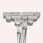 Pre-Owned Reflection de Cartier Diamond Ring in 18K White Gold - Image 2