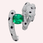 Pre-Owned Panthère de Cartier Pavé Earrings