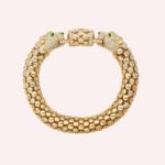 Pre-Owned Cartier Panthère de Cartier Bracelet, Full Pavé, Yellow Gold - Image 4