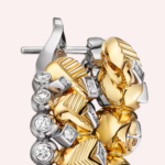 Pre-Owned Cartier Grain de Café Diamond Earrings