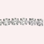 Pre-Owned Cartier Lignes Essentielles Diamond Bracelet in Platinum - Image 4