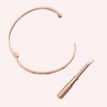Pre-Owned Cartier LOVE Medium Model Bracelet in Rose Gold - Image 4