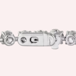 Pre-Owned Cartier Lignes Essentielles Diamond Bracelet in Platinum - Image 4