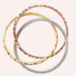 Pre-Owned Cartier Trinity Lacquer Diamond Bracelet in 18K White, Rose & Yellow Gold - Image 4