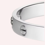 Pre-Owned Cartier LOVE Classic Model Bracelet in White Gold - Image 4