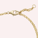 Pre-Owned Cartier LOVE Bracelet on Chain in Yellow Gold with 2 Diamonds - Image 4