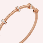 Pre-Owned Cartier Écrou de Cartier Diamond Bracelet in 18K Rose Gold - Image 2