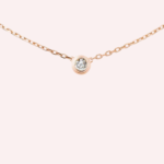 Pre-Owned Cartier d’Amour Pendant Necklace, Brilliant-Cut Diamond, Large Model, 18K Rose Gold - Image 2