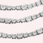 Pre-Owned Lignes Essentielles Necklace, Brilliant-Cut Diamonds, 18K White Gold - Image 4