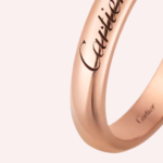 Pre-Owned Cartier C de Cartier Wedding Band in 18K Rose Gold – 3 mm - Image 4