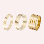 Pre-Owned Cartier LOVE Large Model Ring in 18K Yellow Gold - Image 3