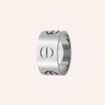 Pre-Owned Cartier LOVE Large Model Ring in 18K White Gold - Image 4