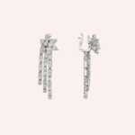 Pre-Owned Cartier Les Indomptables Tiger & Giraffe Pavé Torque Necklace in 18K White Gold with Diamonds, Emerald, and Onyx