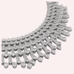 Pre-Owned Cartier Diamond Collection Bracelet in White Gold with Square-Shaped and Brilliant-Cut Diamonds - Image 6